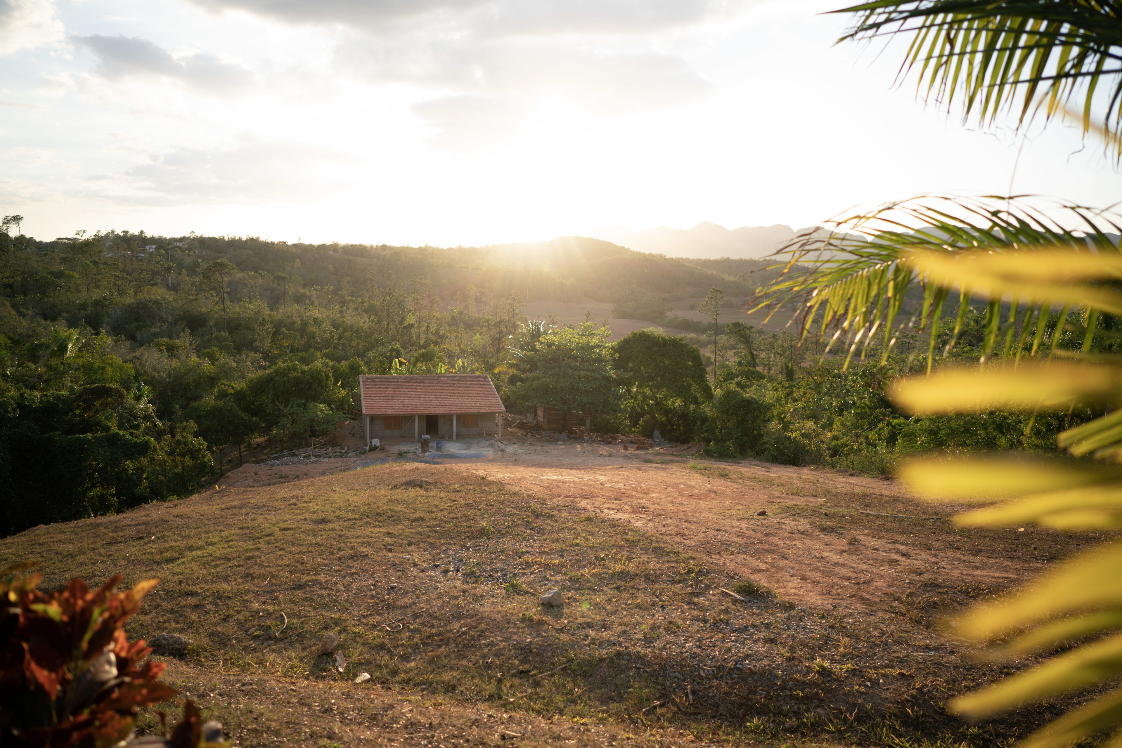 Ländliche Landschaft in Viñales
