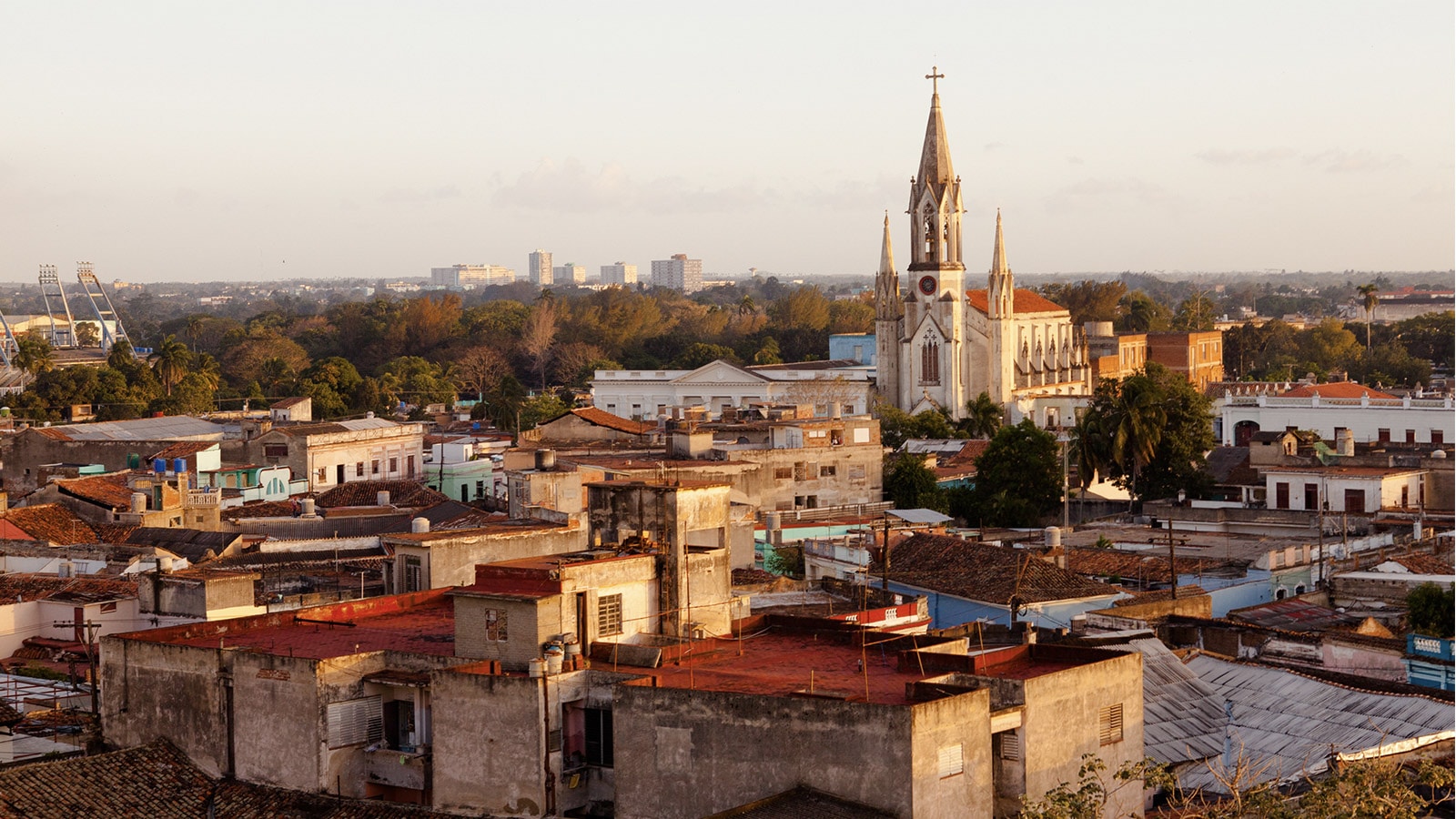 Blick über die Altstadt von Camagüey