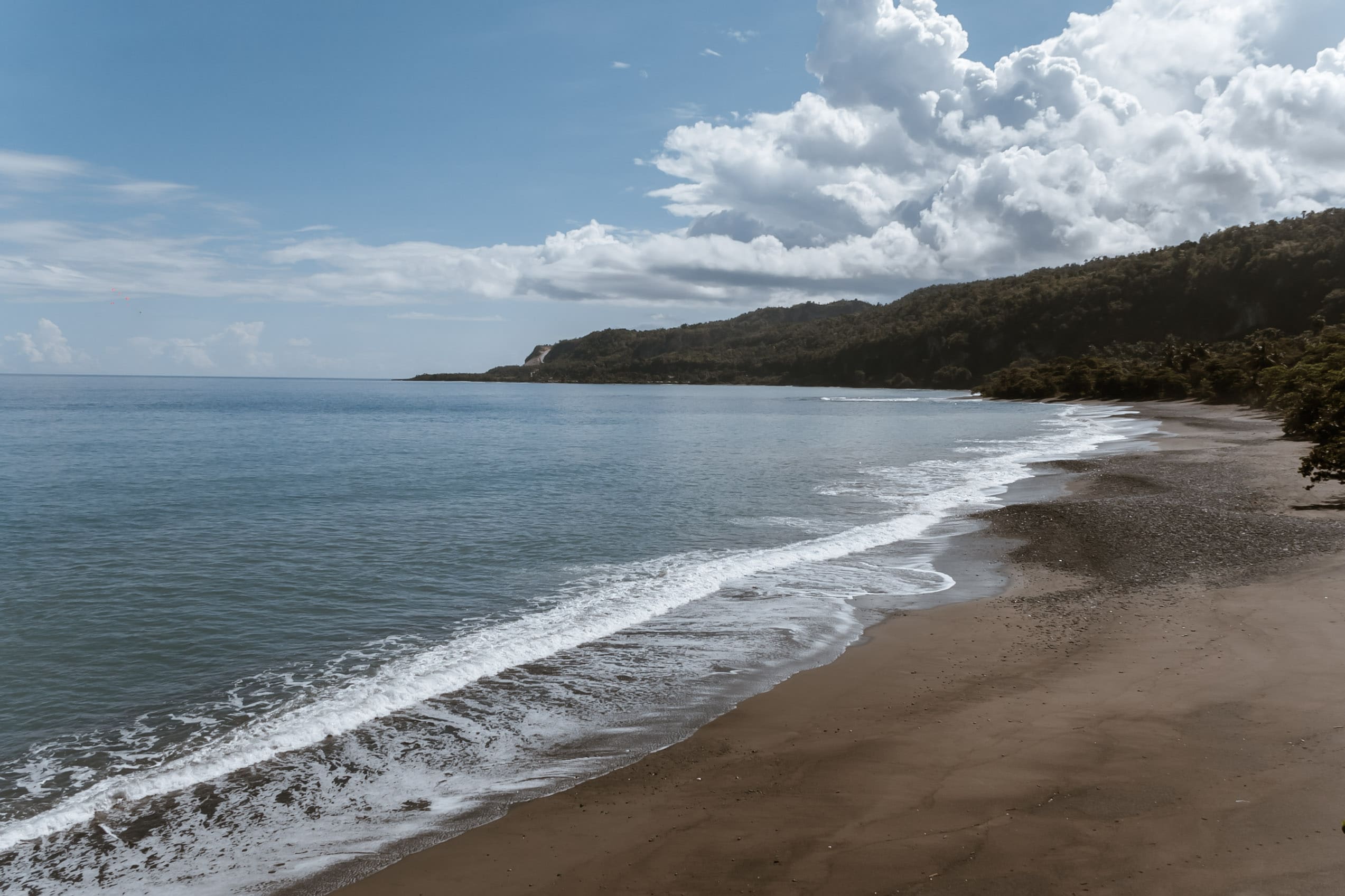 Die Strände in Baracoa haben dunkleren Sand