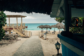 Strandbar in Kuba